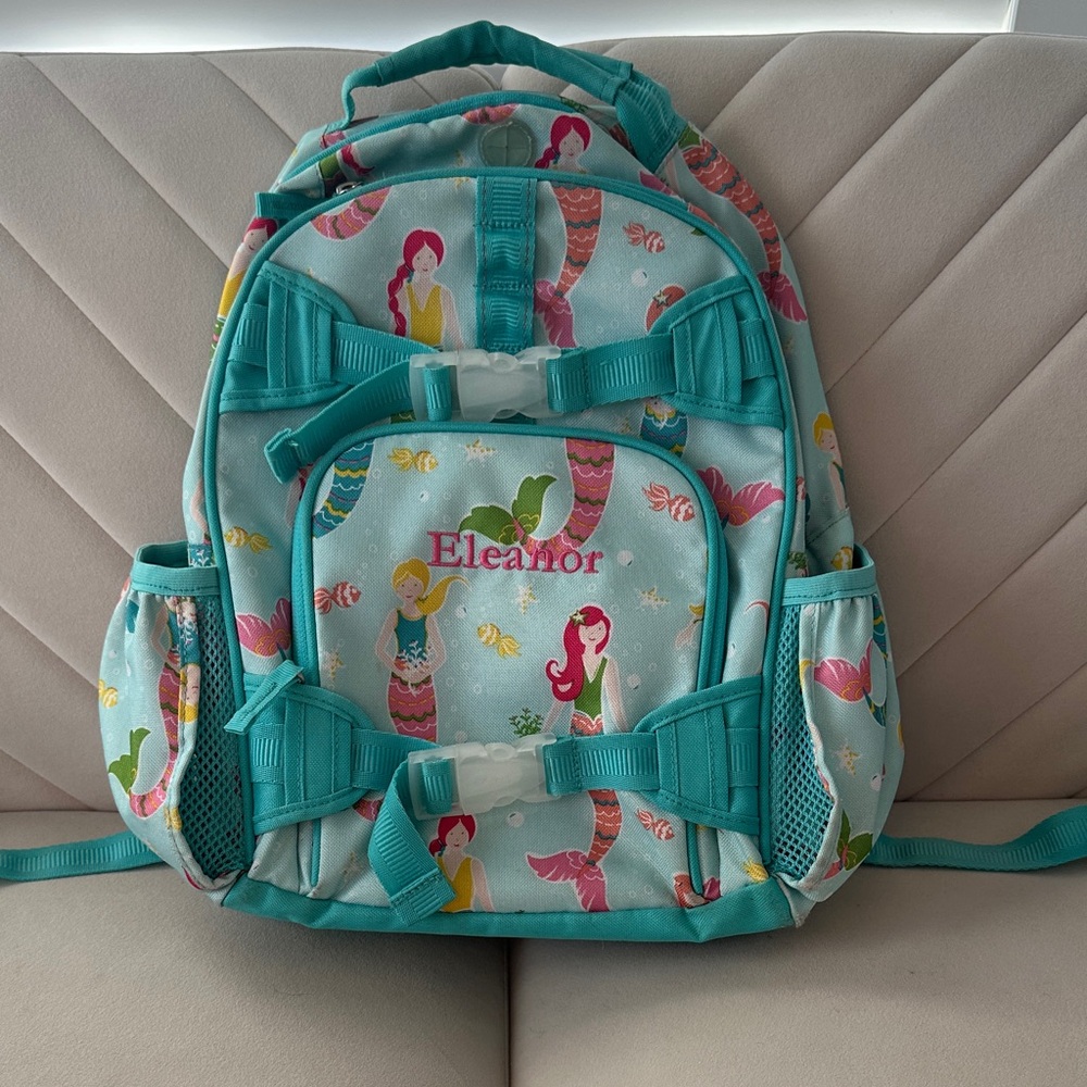 Pottery Barn Kids Mermaid Backpack ELEANOR